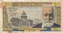 Frankreich 5 NF Victor Hugo - 02-05-1963 - Serial Y.107