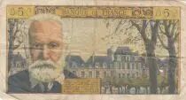 Frankreich 5 NF Victor Hugo - 04-02-1965 - Serial U.138 - F+