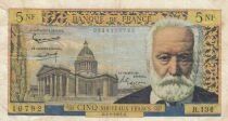 Frankreich 5 NF Victor Hugo - 04-02-1965 - Series R.134
