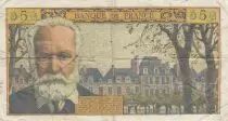 Frankreich 5 NF Victor Hugo - 06-04-1961 Serial Y.50 - VF - P.141