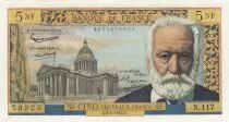 Frankreich 5 NF Victor Hugo - 06-05-1964 - Serial N.117