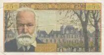 Frankreich 5 NF Victor Hugo - 06-05-1965 Serial U.143 - VF - P.141