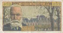 Frankreich 5 NF Victor Hugo - 07-02-1963 Serial V.102 - VF - P.141