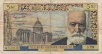 Frankreich 5 NF Victor Hugo - 15 October 1959 - Series G.23