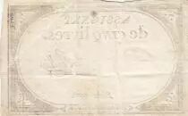 Frankreich 5 Pounds - 10 Brumaire Year II (31.10.1793) - Sign. Dro&uuml;et - Serial 17004