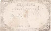Frankreich 5 Pounds - 10 Brumaire Year II (31.10.1793) - Sign. Duclos - Serial 27209