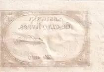 Frankreich 5 Pounds - 10 Brumaire Year II (31.10.1793) - Sign. Feuillade - Serial 22355