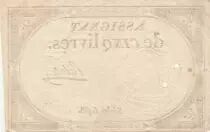 Frankreich 5 Pounds - 10 Brumaire Year II (31.10.1793) - Sign. Palale - Serial 6488