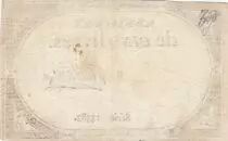 Frankreich 5 Pounds - 10 Brumaire Year II (31.10.1793) - Sign. Petitain - Serial 14383