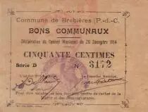 Frankreich 50 cent. Brebieres