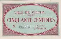 Frankreich 50 cent. Clichy