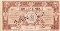 Frankreich 50 Centimes - Aurillac and Cantal Chamber of Commerce 1915 - UNC