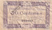 Frankreich 50 centimes - Aveyron Chamber of Commerce - 1915 - Cancelled
