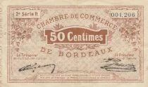 Frankreich 50 centimes - Chamber of Commerce - Bordeaux - 1914
