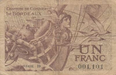 Frankreich 50 centimes - Chamber of Commerce - Bordeaux - 1921