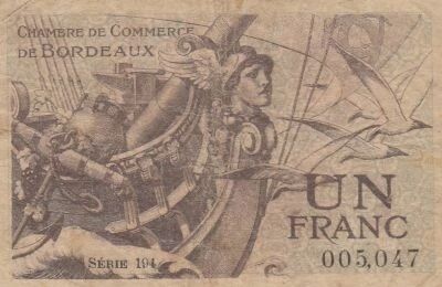 Frankreich 50 centimes - Chamber of Commerce - Bordeaux - 1921