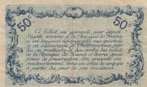 Frankreich 50 centimes - Chamber of Commerce - Ch&acirc;teauroux - 1916