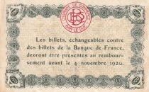 Frankreich 50 Centimes - Chambre de commerce - Bar-le-Duc - 1915