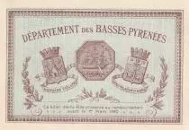 Frankreich 50 Centimes - Chambre de Commerce - Bayonne - S&eacute;rie D - 16-01-1915