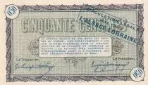 Frankreich 50 Centimes - Chambre de Commerce - Belfort - S&eacute;rie 145 - 04-11-1918