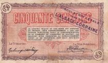 Frankreich 50 Centimes - Chambre de Commerce - Belfort - S&eacute;rie 23 - 21-12-1918