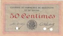 Frankreich 50 Centimes - Chambre de Commerce - Bezan&ccedil;on - Doubs - 1915 - S&eacute;rie 1-5