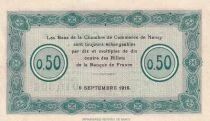 Frankreich 50 centimes - Chambre de Commerce - Nancy