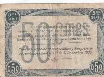 Frankreich 50 Centimes - Chambre de Commerce - Rochefort sur Mer - 5&egrave;me s&eacute;rie - 25-02-1920