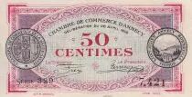 Frankreich 50 Centimes - Chambre de commerce d\'Annecy - 1916 - S&eacute;rie 329 - P.10-7