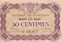 Frankreich 50 Centimes - Chambre de commerce de Bar-le-Duc - P.19-01