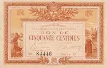 Frankreich 50 Centimes - Chambre de commerce de la Roche sur Yon & de la Vend�e - Serial D - P.65-14