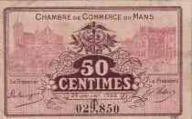 Frankreich 50 Centimes - Chambre de commerce du Mans - 1922 - P.69-23