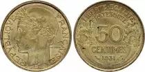 Frankreich 50 Centimes - Morlon - 1931