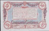 Frankreich 50 Centimes - Troyes Chamber of Commerce 1918 - aUNC