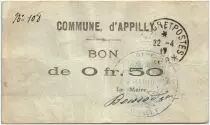 Frankreich 50 Centimes Appilly City