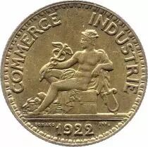 Frankreich 50 Centimes Mercury seated - 1922