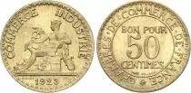 Frankreich 50 Centimes Mercury Seated - 1923