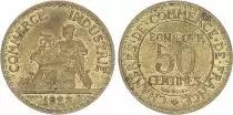 Frankreich 50 Centimes Mercury seated - 1923