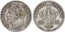 Frankreich 50 Centimes Napoleon III - 1867 K Bordeaux - Silver