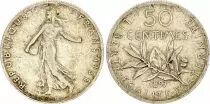 Frankreich 50 Centimes Semeuse - 1897 - Silver