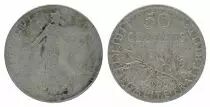 Frankreich 50 Centimes Semeuse - 1900