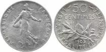 Frankreich 50 Centimes Semeuse - 1905