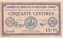 Frankreich 50 Cents - Chamber of commerce - Le Mans -  01-03-1917 - Serial 2