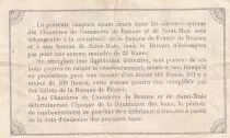 Frankreich 50 Cents - Chamber of commerce - Rennes - 1915