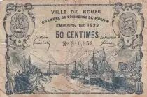 Frankreich 50 Cents - Chamber of Commerce - Rouen -  n&deg;210.952 - 1922