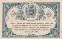 Frankreich 50 Cents - Chambre de commerce - Creuse - 15-06-1917 - 3&egrave;me Emissions - S&eacute;rie A