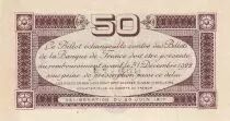 Frankreich 50 Cents - Chambre de commerce de Toulouse - Serial I - Law Serial - P.122-22