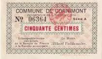 Frankreich 50 Cents - Cornimont- 1915 - Serial A - P.88-11