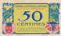 Frankreich 50 Cents - Grenoble Chamber of Commerce - 08-11-1917 - Serial C-H