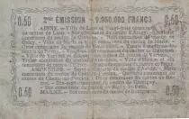 Frankreich 50 Cents - Laon - Regional Coupon - 16-06-1916 - Serial 41